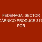 Fedenaga: Sector cárnico produce 31% por disminución de ventas