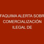 AFAQUIMA alerta sobre comercialización ilegal de productos