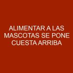Alimentar a las mascotas se pone cuesta arriba