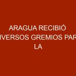 Aragua recibió diversos gremios para la conferencia «Empresa, economía y futuro. Perspectivas 2023»