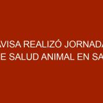 AVISA realizó Jornada de Salud Animal en San Jacinto