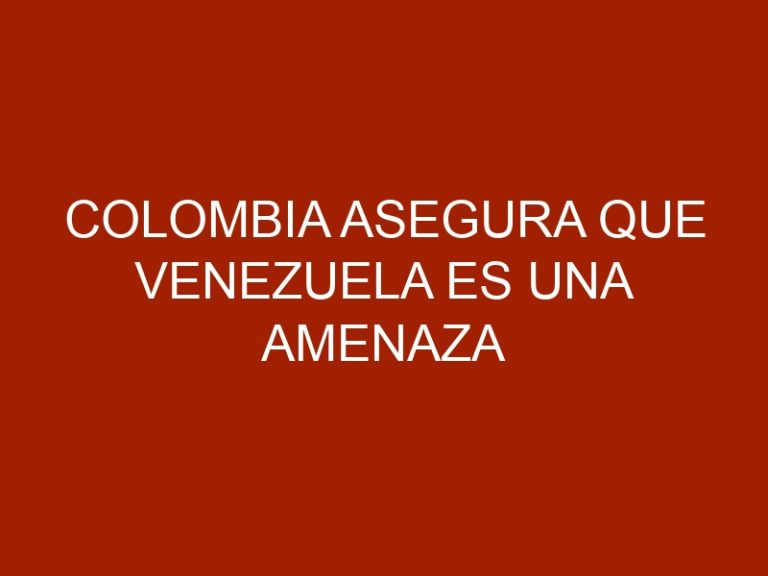 Colombia asegura que Venezuela es una amenaza para erradicar aftosa