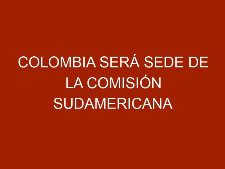 Colombia será sede de la Comisión Sudamericana para la Lucha contra la Aftosa