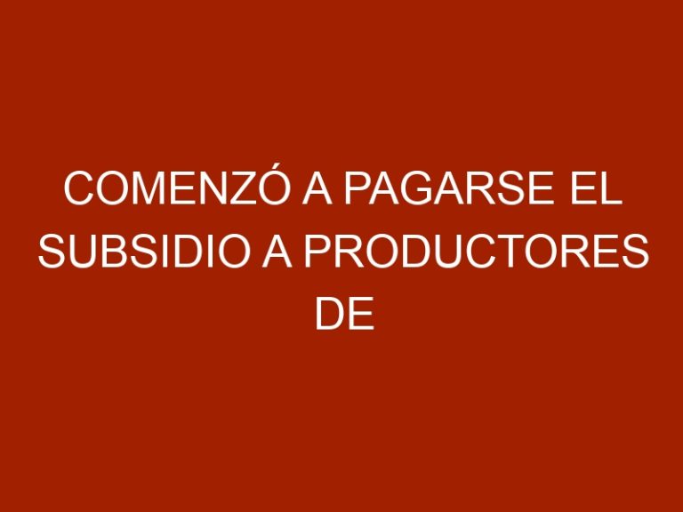 Comenzó a pagarse el subsidio a productores de huevos
