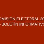 Comisión Electoral 2018 – Boletín Informativo N° 2