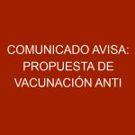 Comunicado AVISA: Propuesta de vacunación anti COVID-19-FEDECAMARAS