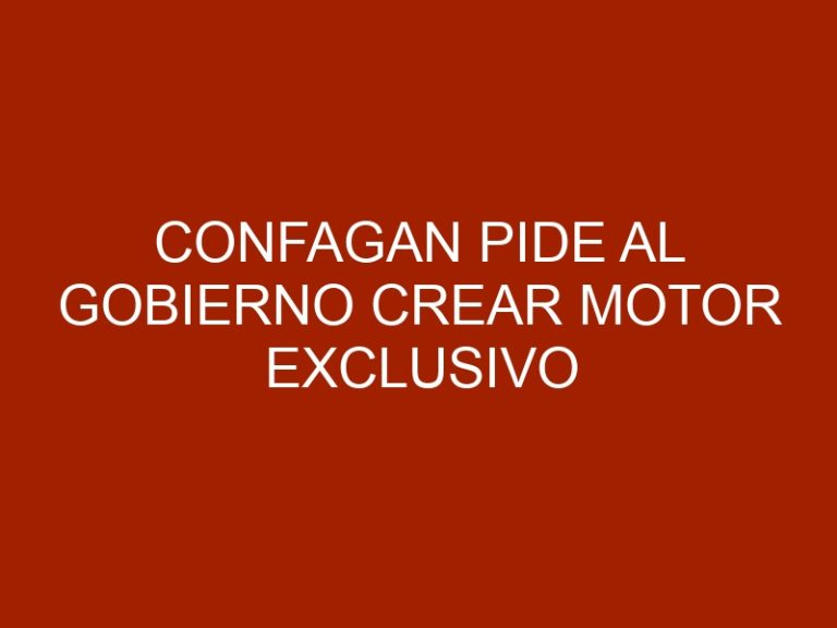 Confagan pide al Gobierno crear motor exclusivo para ganadería + Vídeo