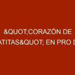 "Corazón de patitas" en pro de animales en situación de calle