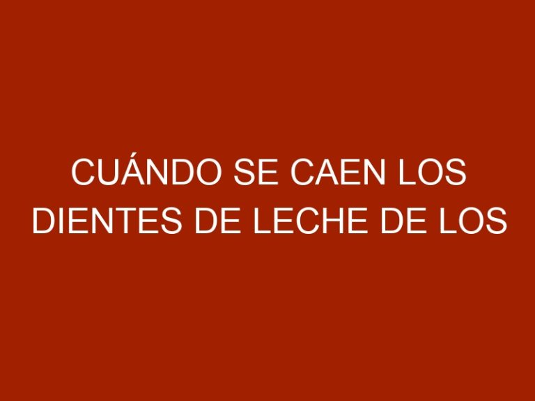 Cuándo se caen los dientes de leche de los cachorros