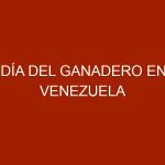 Día del Ganadero en Venezuela