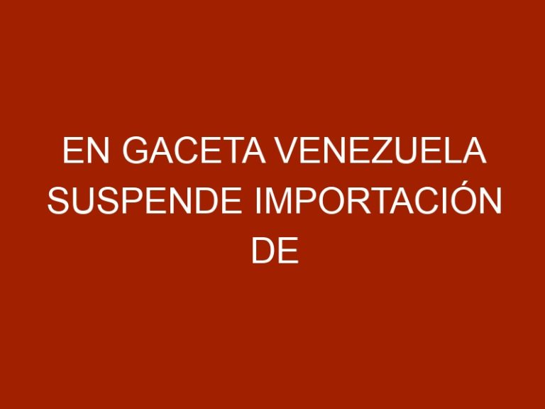 En Gaceta Venezuela suspende importación de animales y subproductos de Colombia por Aftosa