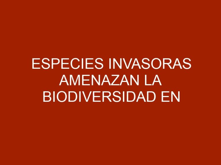 Especies invasoras amenazan la biodiversidad en Venezuela