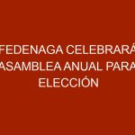 Fedenaga celebrará Asamblea Anual para elección de nueva directiva