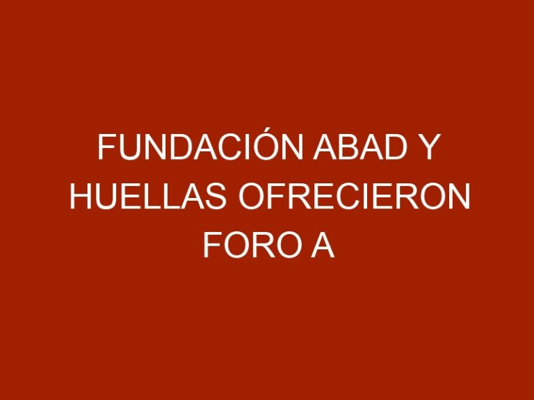 Fundación ABAD y Huellas ofrecieron foro a estudiantes de la UBA sobre responsabilidad con las mascotas