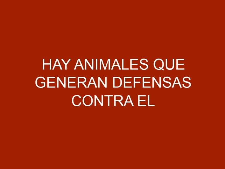 Hay animales que generan defensas contra el cáncer