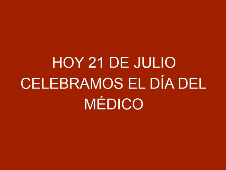 Hoy 21 de Julio celebramos el Día del Médico Veterinario