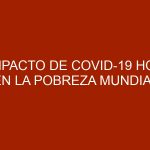 Impacto de COVID-19 hoy en la pobreza mundial