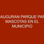 Inauguran parque para mascotas en el municipio Sucre
