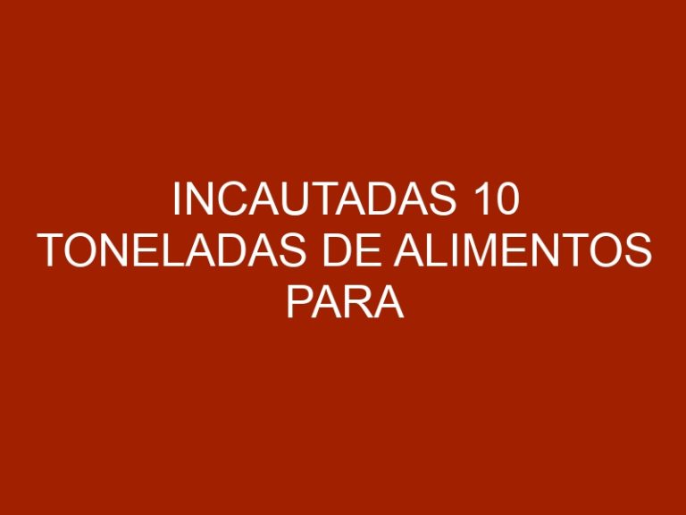 Incautadas 10 toneladas de alimentos para animales en el estado Cojedes