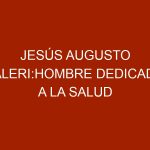 Jesús Augusto Valeri:Hombre dedicado a la salud animal