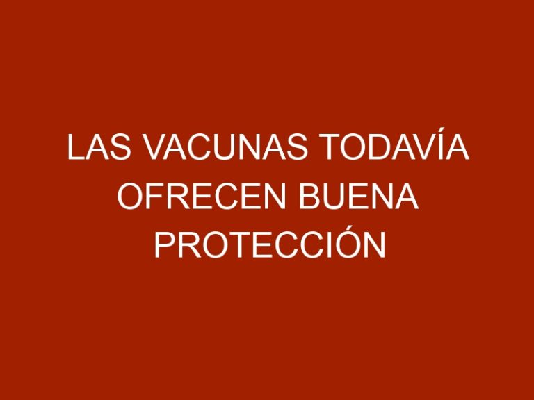 Las vacunas todavía ofrecen buena protección contra la bronquitis infecciosa