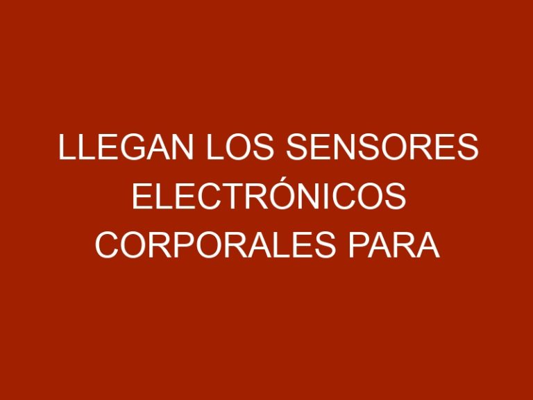 Llegan los sensores electrónicos corporales para animales