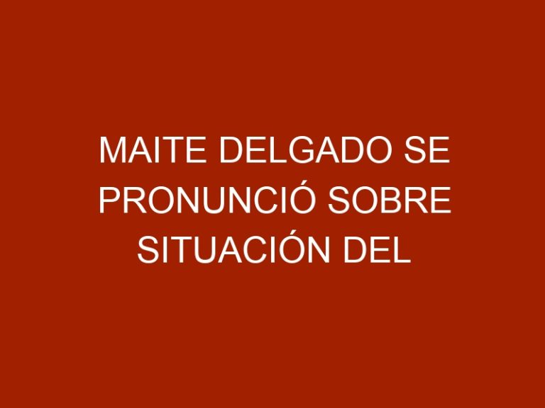 Maite Delgado se pronunció sobre situación del zoológico de Caricuao