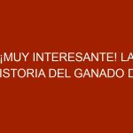 ¡Muy interesante! La historia del ganado de Carora, único en el mundo
