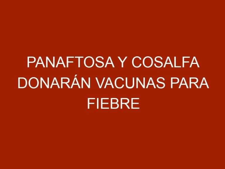 Panaftosa y Cosalfa donarán vacunas para fiebre aftosa a Venezuela