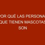 Por qué las personas que tienen mascotas son más felices
