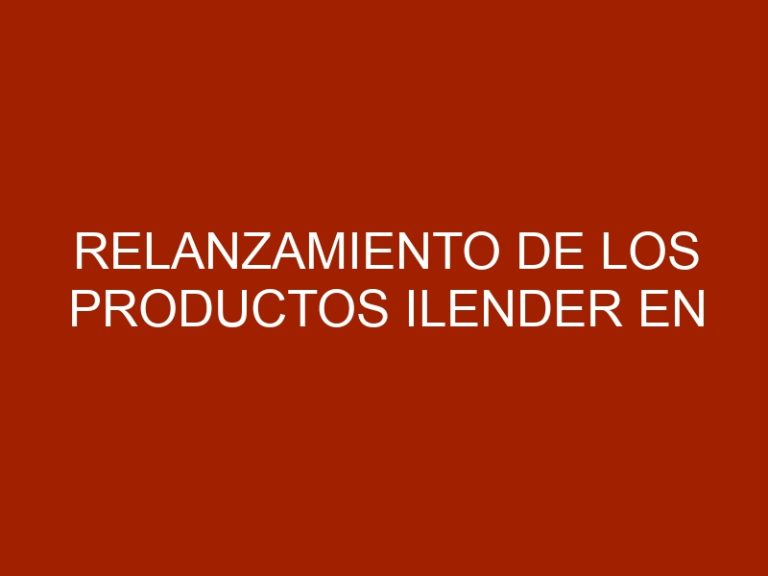 Relanzamiento de los productos Ilender en Venezuela con Agrosuplidores FL, C.A