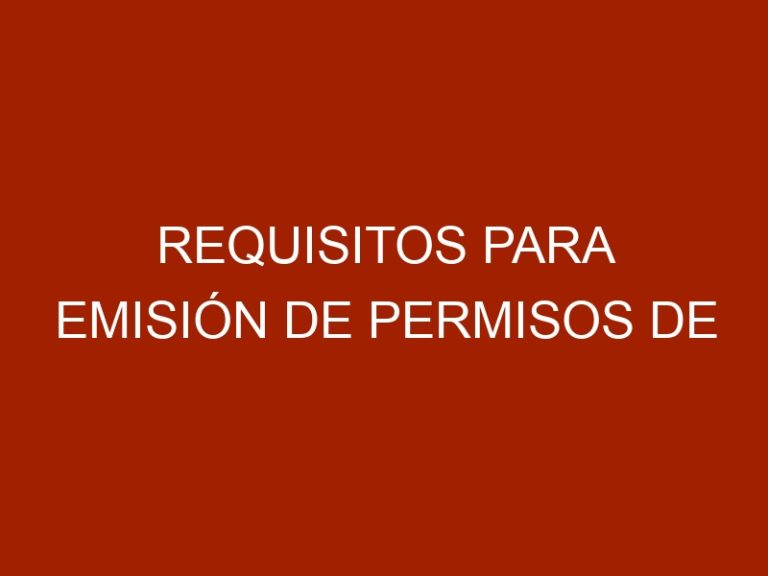 Requisitos para emisión de permisos de exportación de mascotas