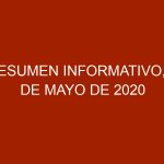 Resumen Informativo, 11 de Mayo de 2020
