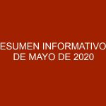 Resumen Informativo 4 de Mayo de 2020