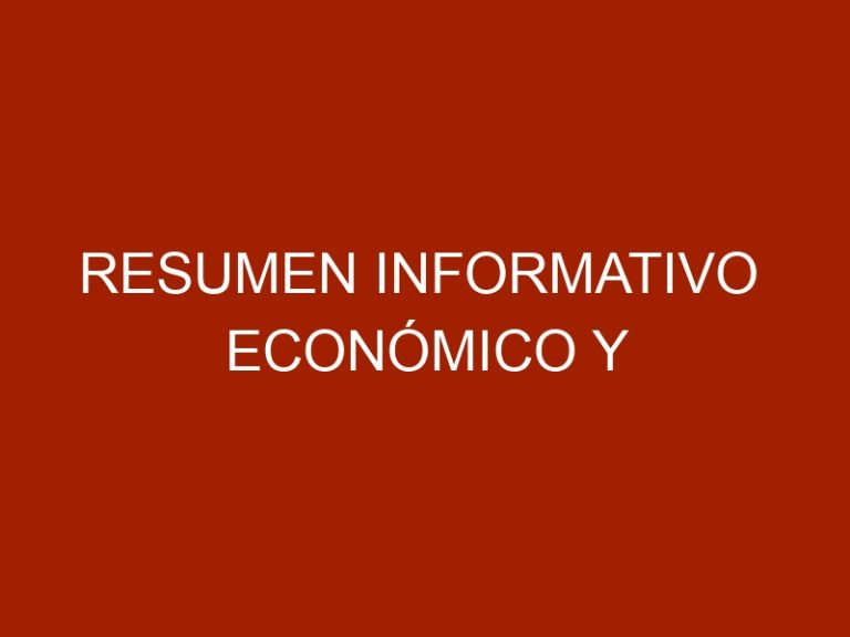 Resumen Informativo Económico y Agroalimentario, del 05 al 11 de septiembre de 2023