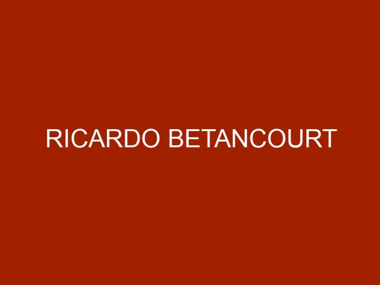 Ricardo Betancourt