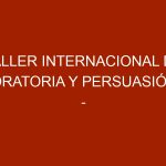 Taller Internacional de Oratoria y Persuasión – 30/06 en Maracay